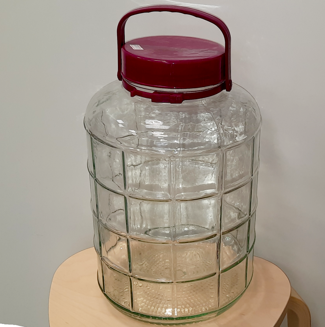 Банка с ручкой (фиолет) 10л