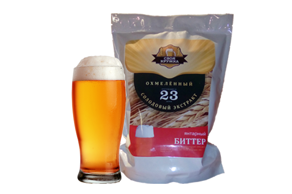 Солодовый концентрат охмеленный янтарный Биттер