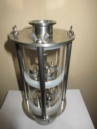 Колпачковая колонна(2 уровня) под кламп 1.5 или 2 дюйма